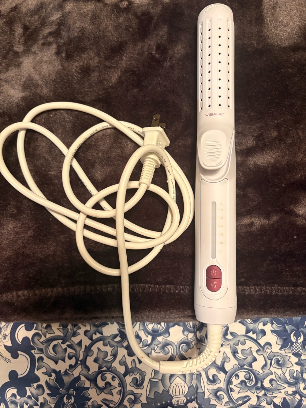 Visage Dual Curl/styler with 5 Heat settings. EUC